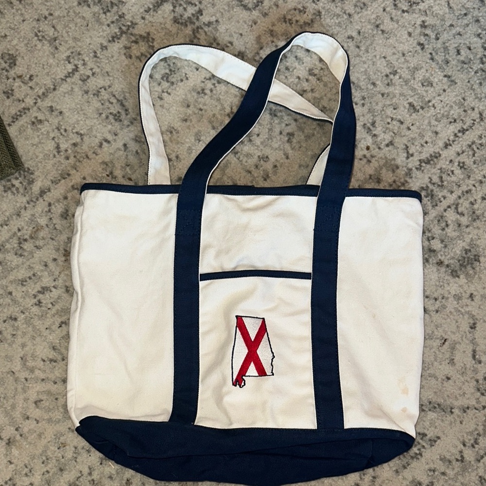 Alabama Canvas Tote Bag